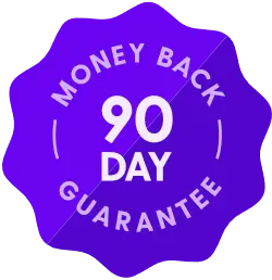 money-back guarantee badge